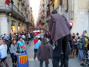 Fires 2017. Preg&oacute; de Fires. La cercavila de gegants i capgrossos fins la pla&ccedil;a del Vi