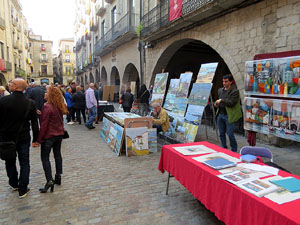Fires 2017. 49a. Fira del Dibuix, la Pintura i la Fotografia a la Rambla de la Llibertat, i Fira de l'Alimentaci&oacute;