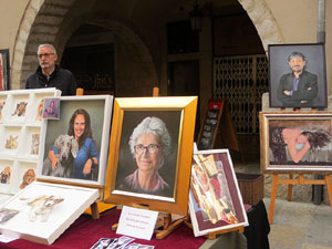 Fires 2017. 49a. Fira del Dibuix, la Pintura i la Fotografia a la Rambla de la Llibertat, i Fira de l'Alimentaci&oacute;