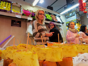 Girona10 2018. Tastets gastron&ograve;mics al Mercat del Lle&oacute; de Girona