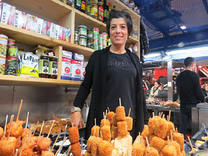 Girona10 2018. Tastets gastron&ograve;mics al Mercat del Lle&oacute; de Girona