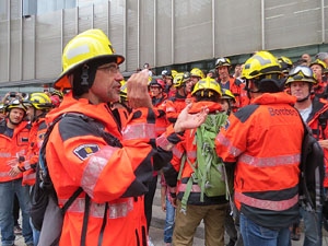 Manifestaci&oacute; 'Els col&middot;legis, sempre nostres!' davant la seu de la Generalitat de Catalunya