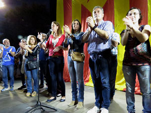 Manifestaci&oacute; 'Rep&uacute;blica!' pels carrers de la ciutat i el Parc de la Devesa