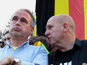 Manifestaci&oacute; 'Rep&uacute;blica!' pels carrers de la ciutat i el Parc de la Devesa