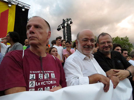3 d'octubre 2017. Aturada general. Manifestaci&oacute; 'Rep&uacute;blica!' pels carrers de la ciutat i el Parc de la Devesa