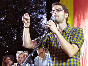 Manifestaci&oacute; 'Rep&uacute;blica!' pels carrers de la ciutat i el Parc de la Devesa