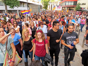 Manifestaci&oacute; 'Rep&uacute;blica!' pels carrers de la ciutat i el Parc de la Devesa