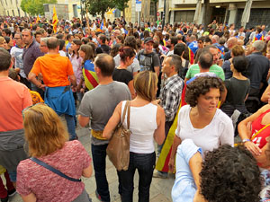 Manifestaci&oacute; 'Rep&uacute;blica!' pels carrers de la ciutat i el Parc de la Devesa