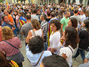 Manifestaci&oacute; 'Rep&uacute;blica!' pels carrers de la ciutat i el Parc de la Devesa