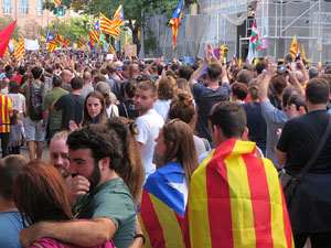 Manifestaci&oacute; 'Rep&uacute;blica!' pels carrers de la ciutat i el Parc de la Devesa