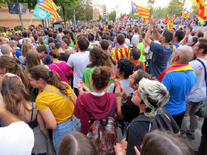 Manifestaci&oacute; 'Rep&uacute;blica!' pels carrers de la ciutat i el Parc de la Devesa