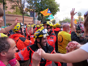 Manifestaci&oacute; 'Rep&uacute;blica!' pels carrers de la ciutat i el Parc de la Devesa
