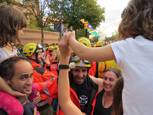 Manifestaci&oacute; 'Rep&uacute;blica!' pels carrers de la ciutat i el Parc de la Devesa