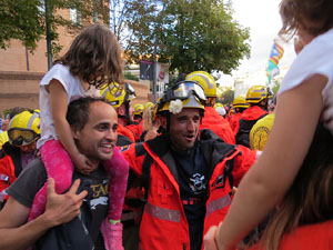 Manifestaci&oacute; 'Rep&uacute;blica!' pels carrers de la ciutat i el Parc de la Devesa