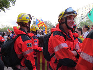 Manifestaci&oacute; 'Rep&uacute;blica!' pels carrers de la ciutat i el Parc de la Devesa