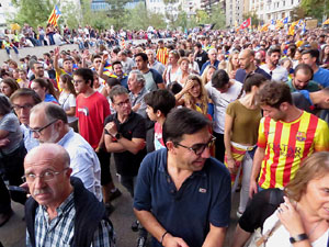 Manifestaci&oacute; 'Rep&uacute;blica!' pels carrers de la ciutat i el Parc de la Devesa