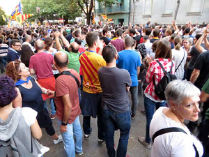 Manifestaci&oacute; 'Rep&uacute;blica!' pels carrers de la ciutat i el Parc de la Devesa