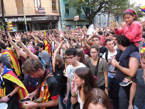 Manifestaci&oacute; 'Rep&uacute;blica!' pels carrers de la ciutat i el Parc de la Devesa