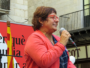 Marat&oacute; per la democr&agrave;cia. Concentraci&oacute; i parlaments a la pla&ccedil;a del Vi