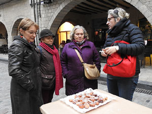 Nadal 2017. Encesa de les llums de Hanukkà a la plaça del Vi
