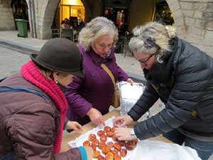 Nadal 2017. Encesa de les llums de Hanukkà a la plaça del Vi