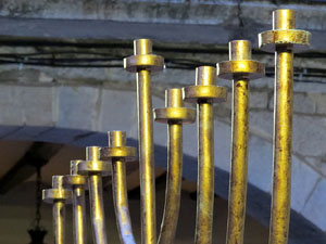 Nadal 2017. Encesa de les llums de Hanukkà a la plaça del Vi