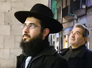 Nadal 2017. Encesa de les llums de Hanukk&agrave; a la pla&ccedil;a del Vi