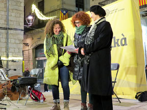 Nadal 2017. Encesa de les llums de Hanukk&agrave; a la pla&ccedil;a del Vi