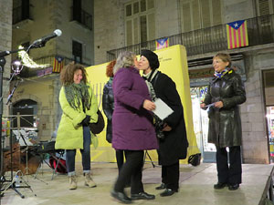 Nadal 2017. Encesa de les llums de Hanukk&agrave; a la pla&ccedil;a del Vi