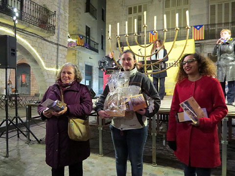 Les guanyadores del concurs de sufganiot