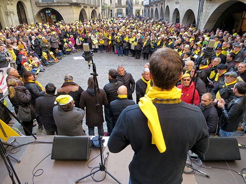 La cantada de nadales