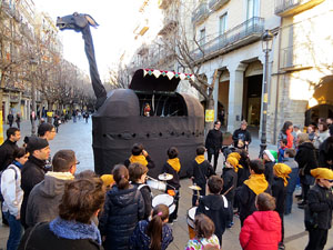 Nadal 2017. Els Pastorets de la Mula Baba al Jardí de la Infància