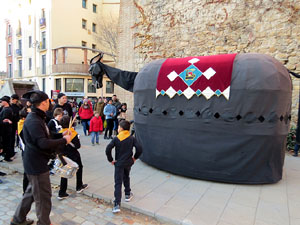 Nadal 2017. Els Pastorets de la Mula Baba al Jardí de la Infància