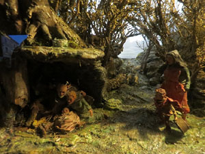 Nadal 2017. Exposici&oacute; de pessebres a la Carbonera, organitzada per l'Associaci&oacute; de Pessebristes de Girona