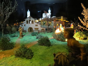 Nadal 2017. Exposició de pessebres a la Carbonera, organitzada per l'Associació de Pessebristes de Girona