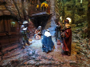 Nadal 2017. Exposici&oacute; de pessebres a la Carbonera, organitzada per l'Associaci&oacute; de Pessebristes de Girona