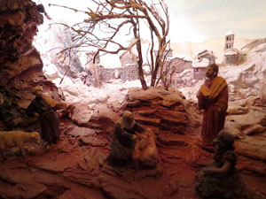 Nadal 2017. Exposici&oacute; de pessebres a la Carbonera, organitzada per l'Associaci&oacute; de Pessebristes de Girona