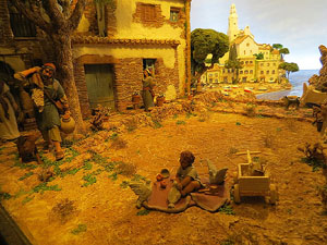 Nadal 2017. Exposici&oacute; de pessebres a la Carbonera, organitzada per l'Associaci&oacute; de Pessebristes de Girona