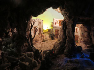 Nadal 2017. Exposici&oacute; de pessebres a la Carbonera, organitzada per l'Associaci&oacute; de Pessebristes de Girona