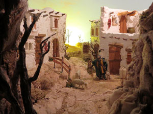 Nadal 2017. Exposici&oacute; de pessebres a la Carbonera, organitzada per l'Associaci&oacute; de Pessebristes de Girona