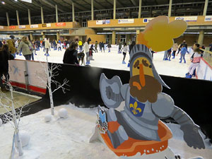 Nadal 2017. Pista de gel i tobogan a Fira de Girona