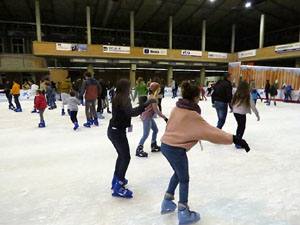Nadal 2017. Pista de gel i tobogan a Fira de Girona