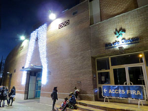 Nadal 2017. Pista de gel i tobogan a Fira de Girona