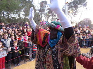 La Cavalcada de Reis 2018. El campament reial als Jardins de la Muralla