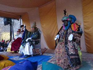 La Cavalcada de Reis 2018. El campament reial als Jardins de la Muralla