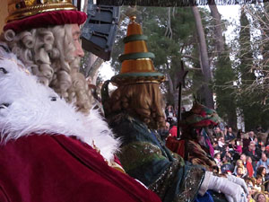 La Cavalcada de Reis 2018. El campament reial als Jardins de la Muralla