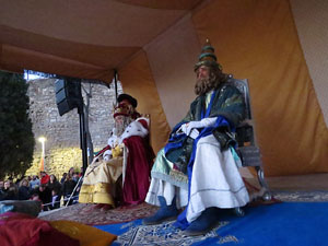 La Cavalcada de Reis 2018. El campament reial als Jardins de la Muralla