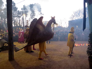La Cavalcada de Reis 2018. El campament reial als Jardins de la Muralla