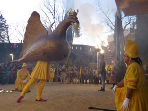 La Cavalcada de Reis 2018. El campament reial als Jardins de la Muralla