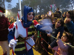 La Cavalcada de Reis 2018. El campament reial als Jardins de la Muralla